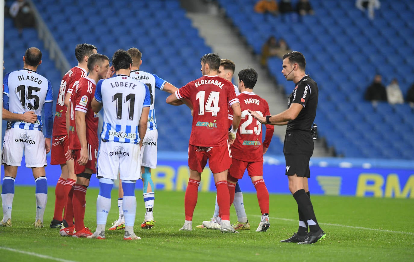 Fotos: Las mejore imágenes del partido entre la Real Sociedad B y el Burgos
