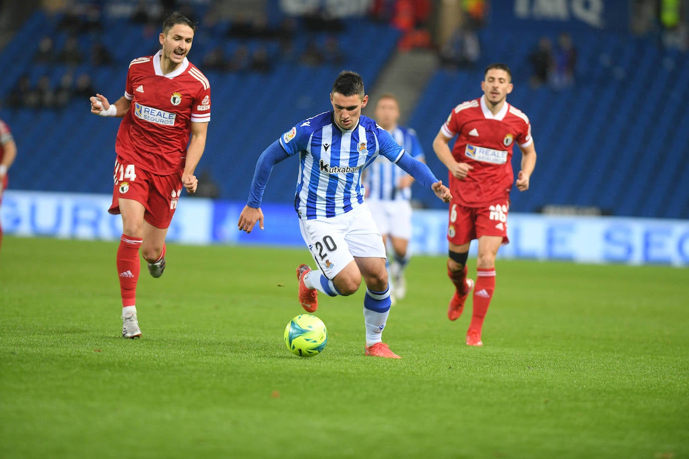 Fotos: Las mejore imágenes del partido entre la Real Sociedad B y el Burgos