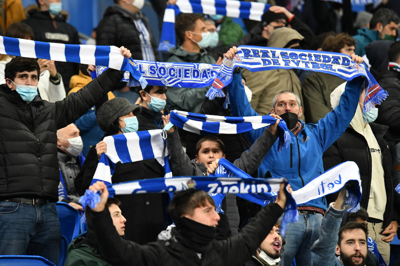 Fotos: ¿Has estado en el Reale Arena? Búscate en las fotos