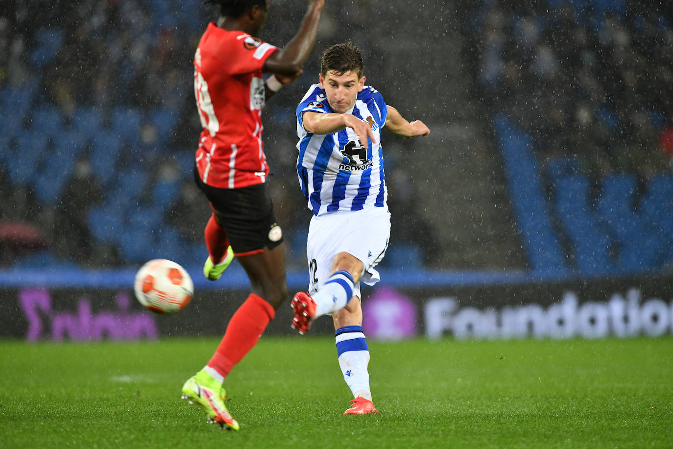 Fotos: Las mejores imágenes del partido entre la Real Sociedad y el PSV