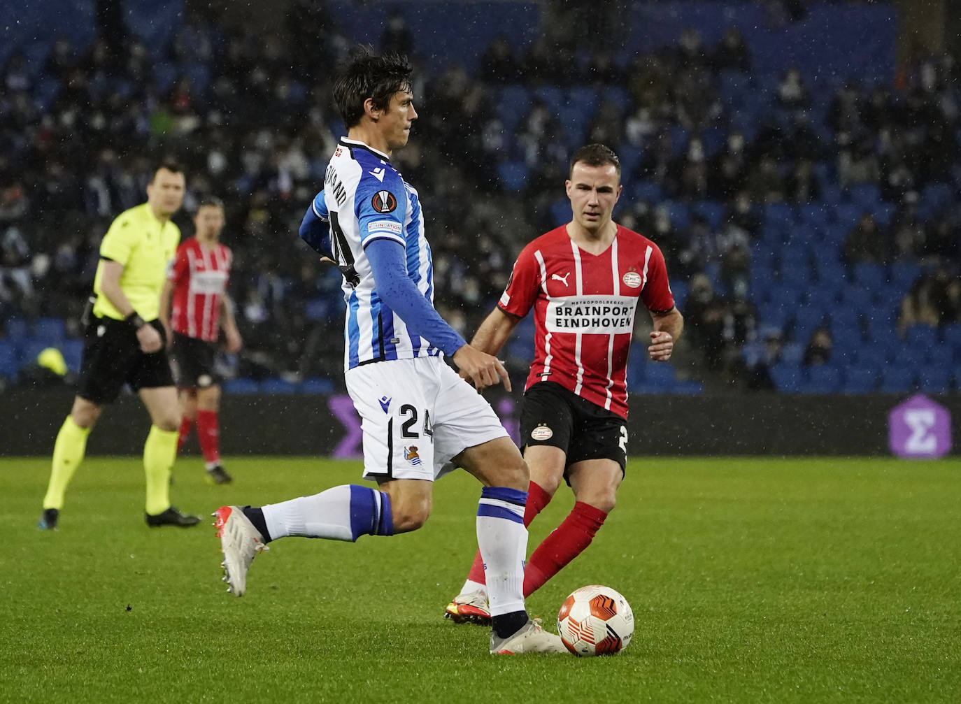 Fotos: Las mejores imágenes del partido entre la Real Sociedad y el PSV