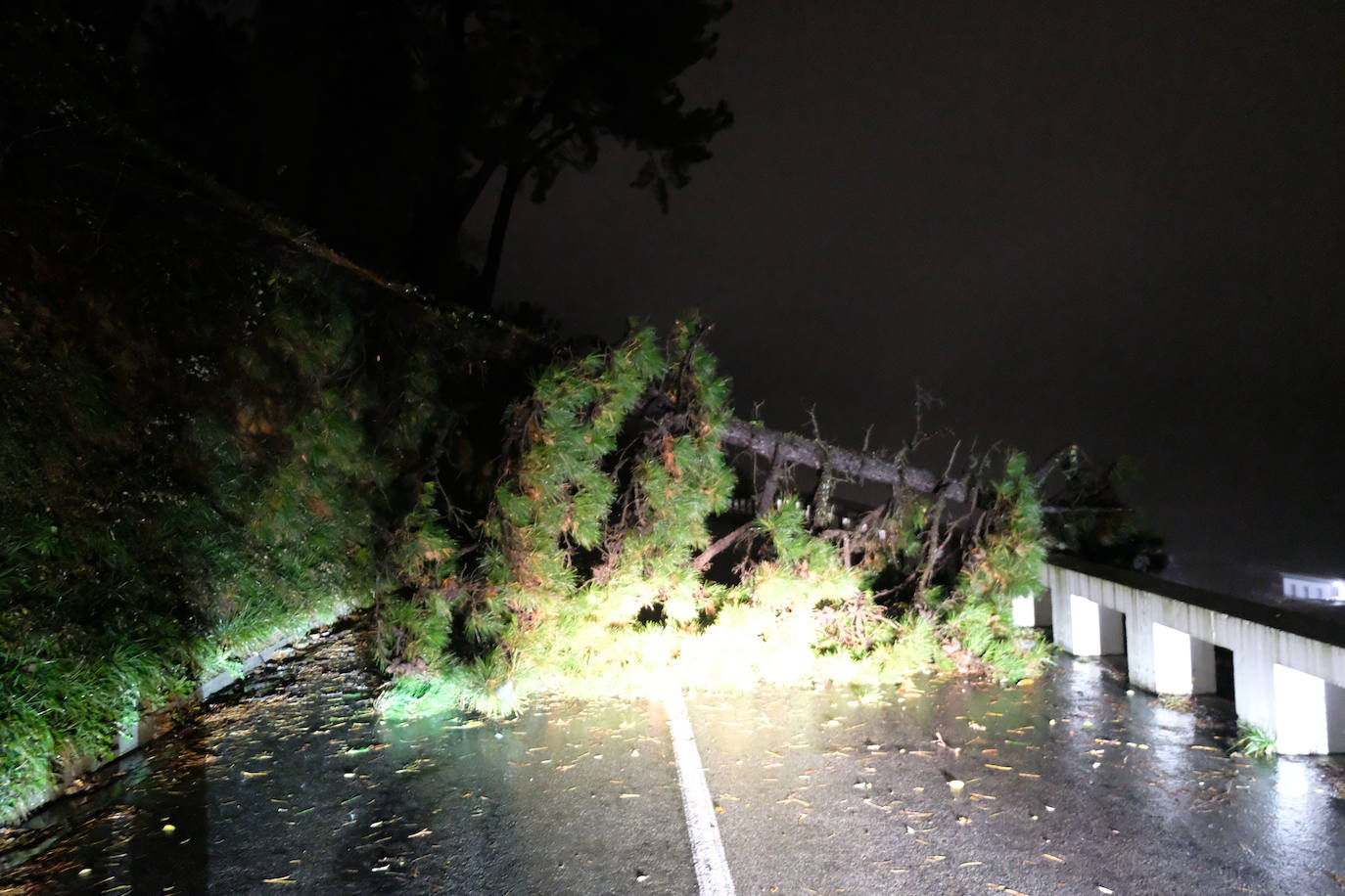 Tiempo en Gipuzkoa: Nueva jornada de lluvia, nieve y olas