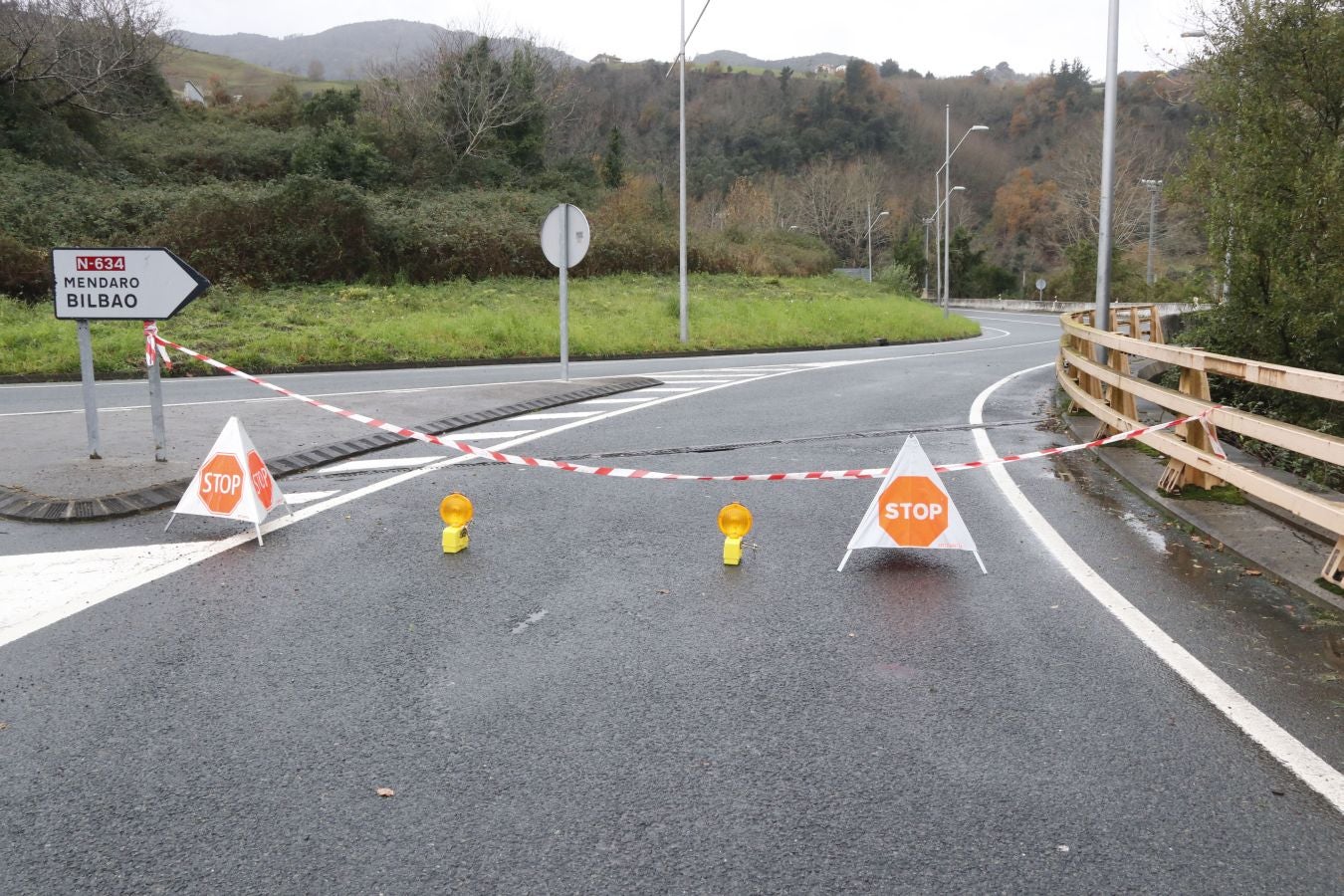 Fotos: Inundaciones en Deba por la crecida del río