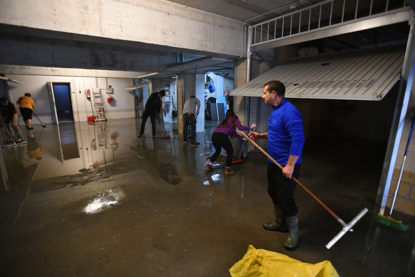 Fotos de las inundaciones en Mendaro