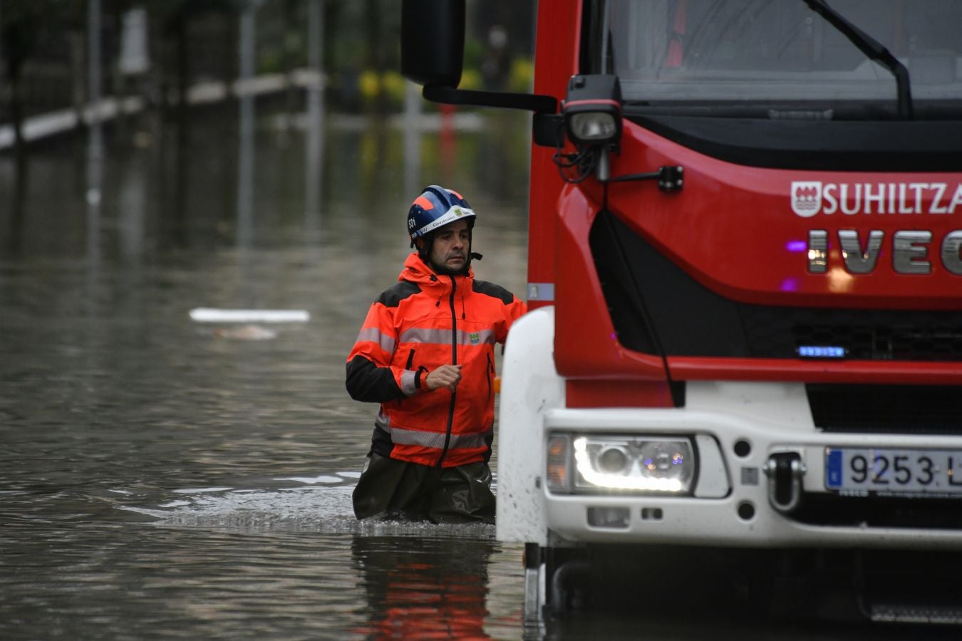 Fotos de las inundaciones en Mendaro