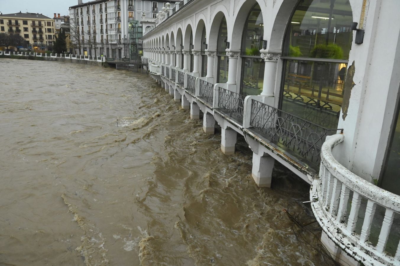 Fotos: Inundaciones por la crecida del Oria en Tolosa