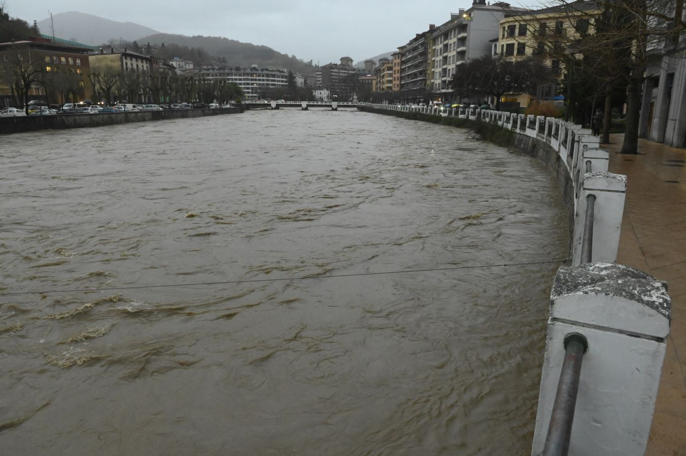 Fotos: Inundaciones por la crecida del Oria en Tolosa