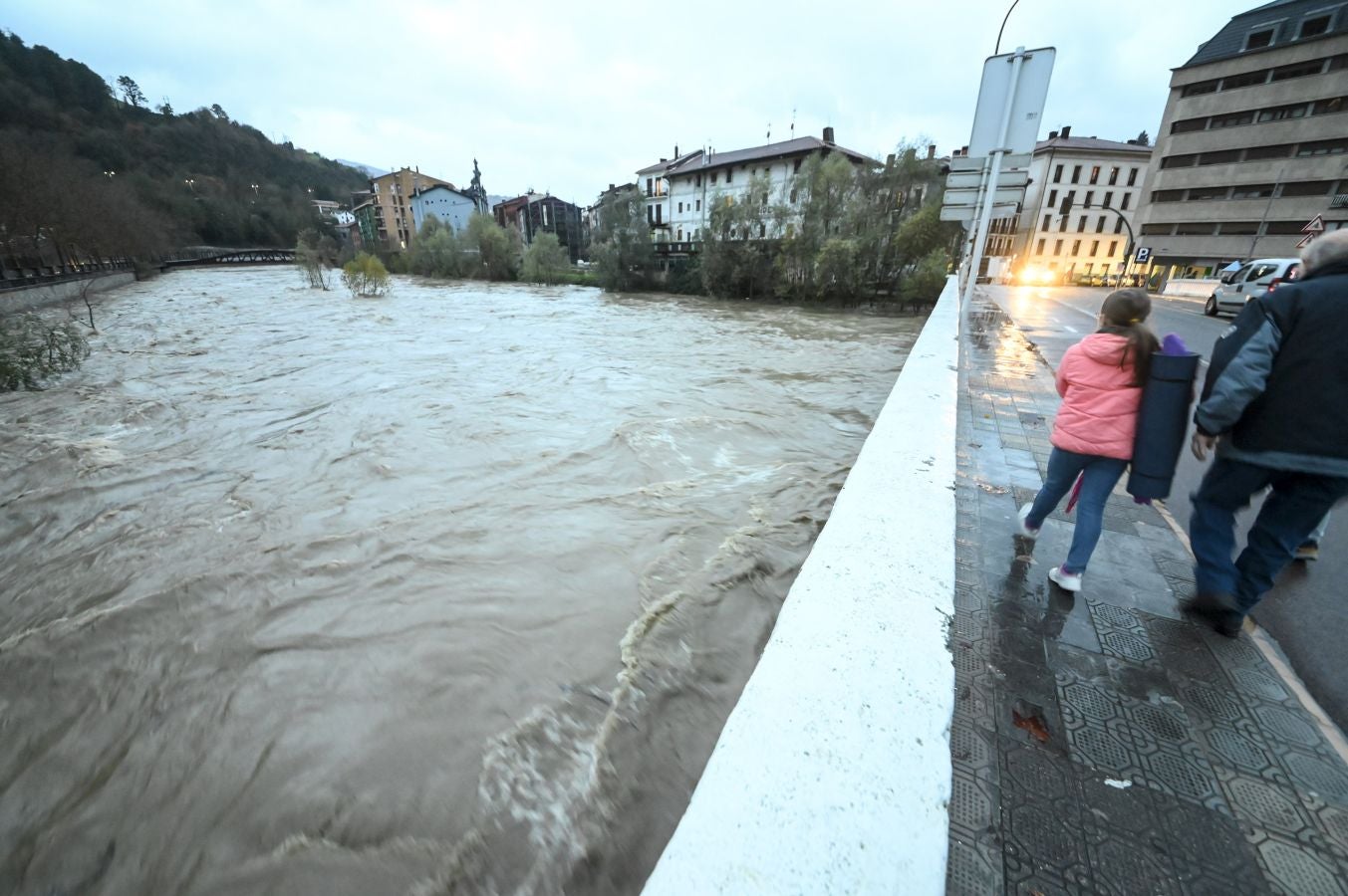 Fotos: Inundaciones por la crecida del Oria en Tolosa