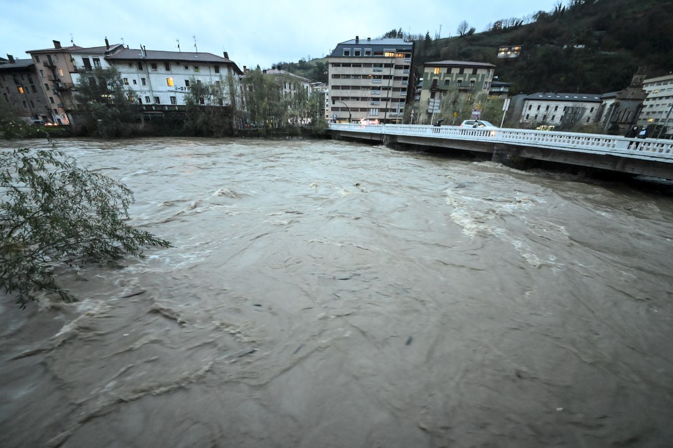 Fotos: Inundaciones por la crecida del Oria en Tolosa