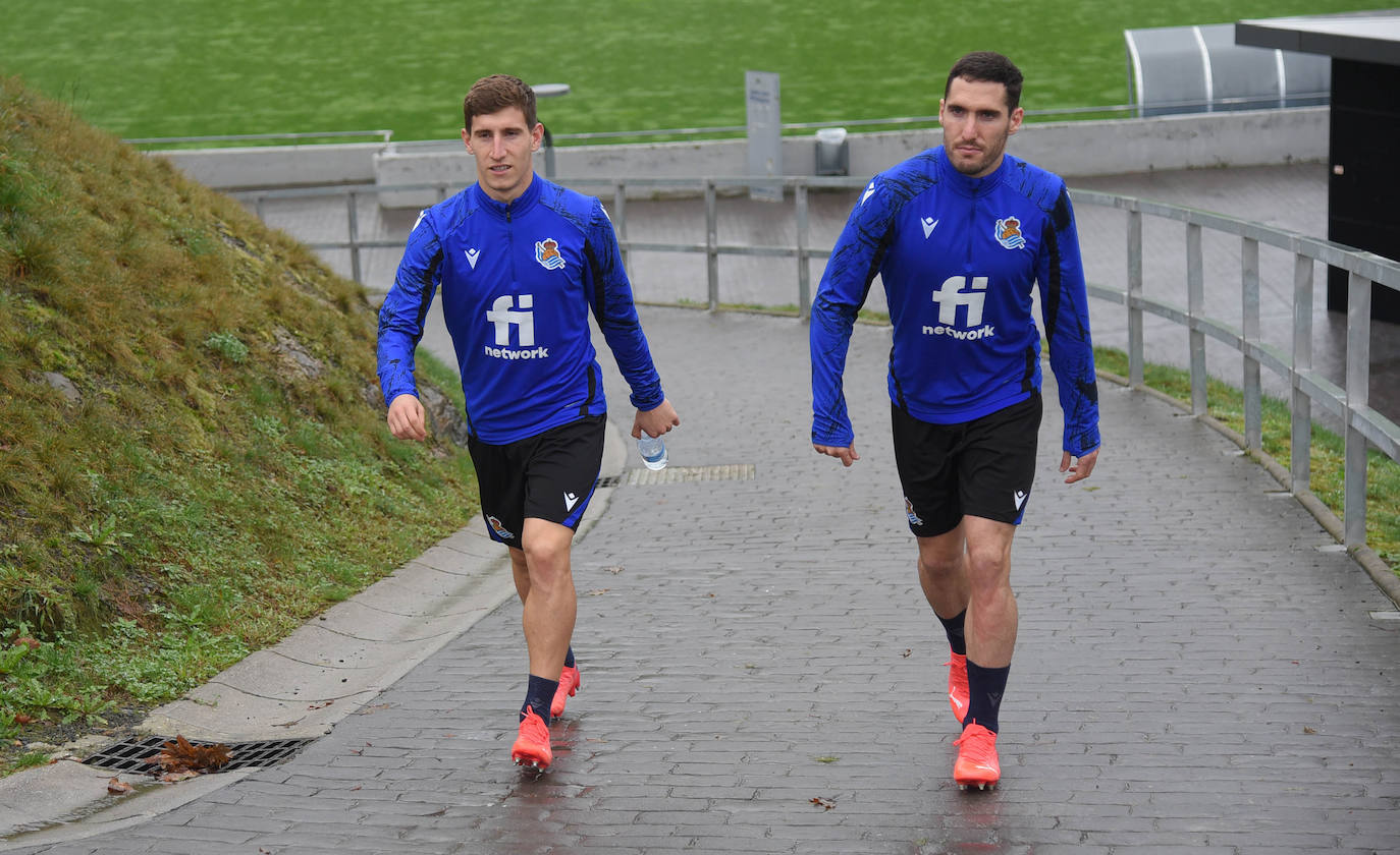 Fotos: Última sesión antes de visitar al Betis