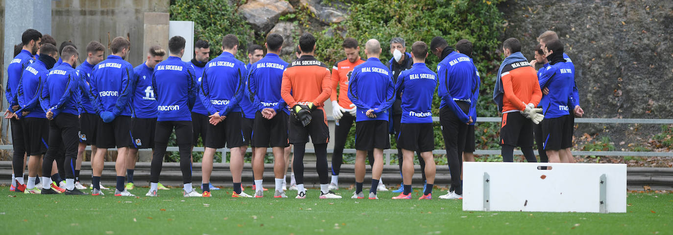 Fotos: Última sesión antes de visitar al Betis