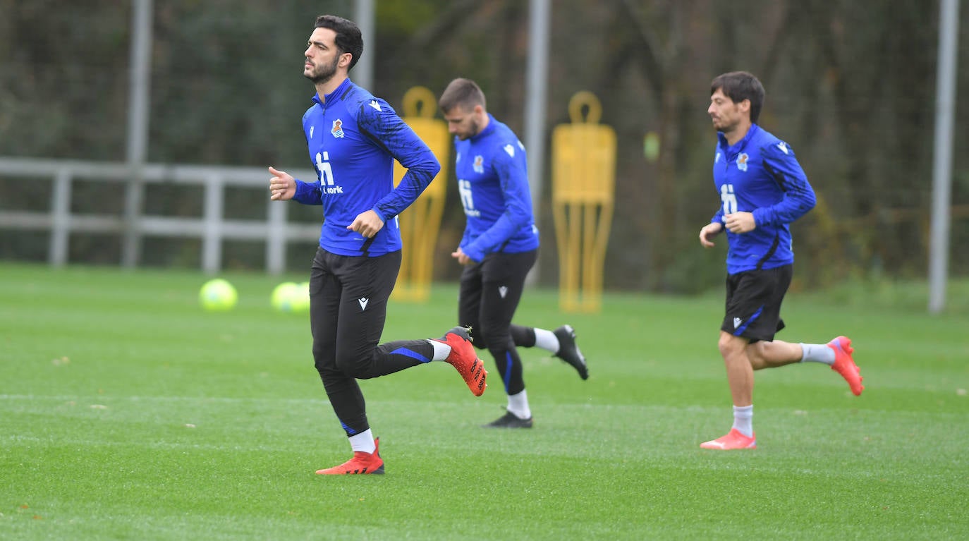 Fotos: Última sesión antes de visitar al Betis