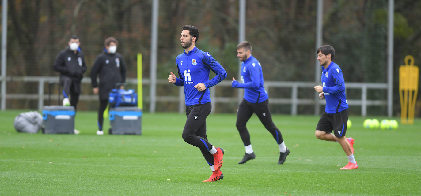 Fotos: Última sesión antes de visitar al Betis
