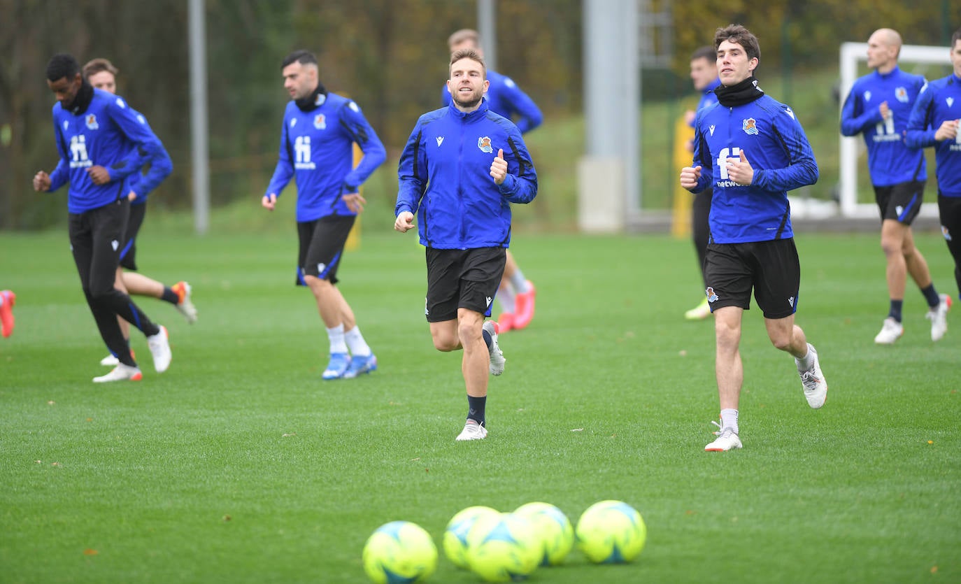 Fotos: Última sesión antes de visitar al Betis
