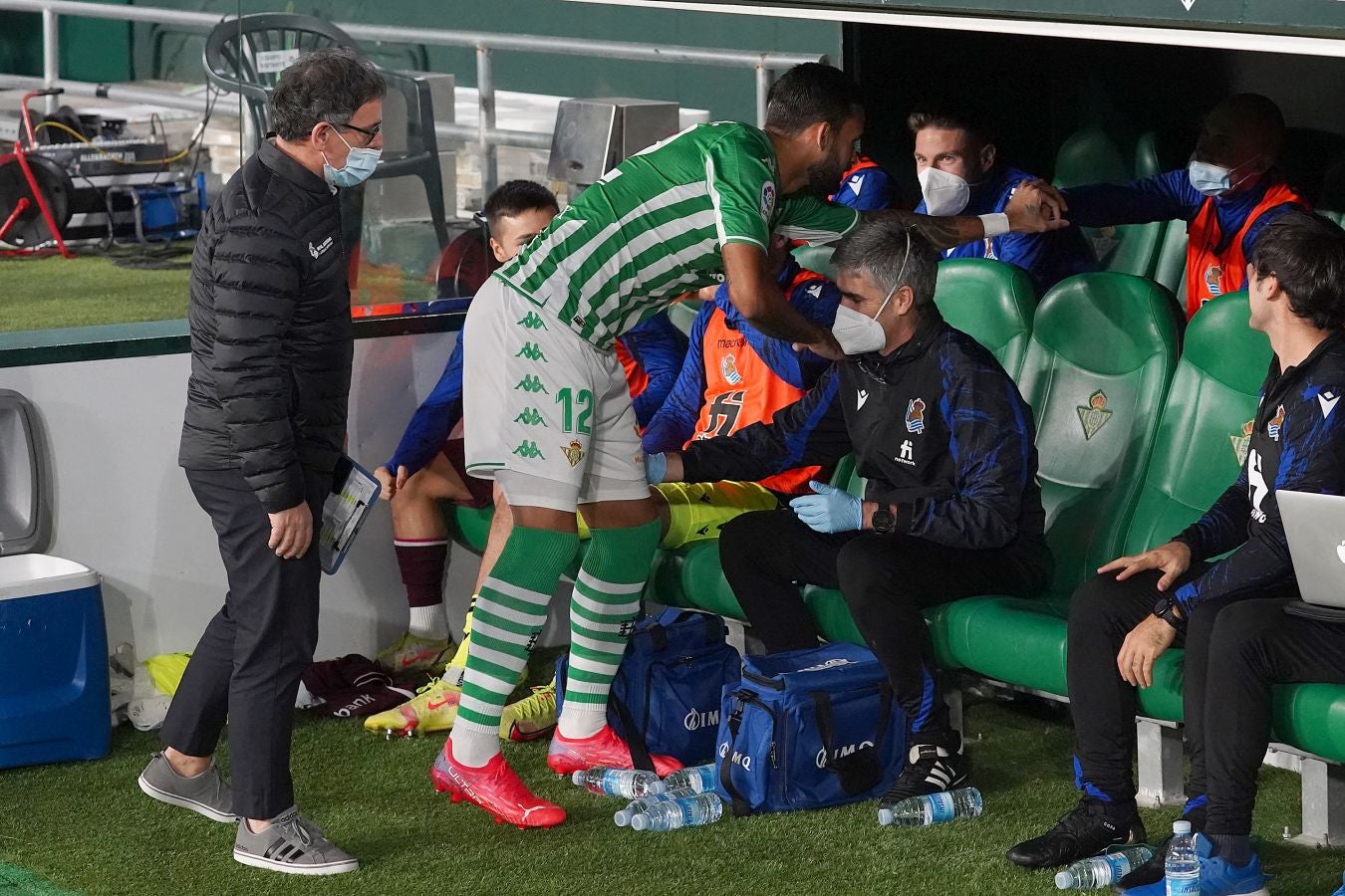 Fotos: Las mejores imágenes del partido entre el Betis y la Real Sociedad