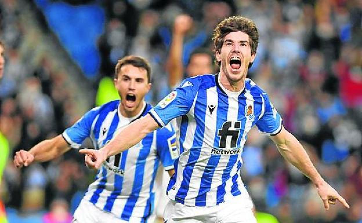 El 1x1 de los jugadores de la Real Sociedad ante el Celta de Vigo