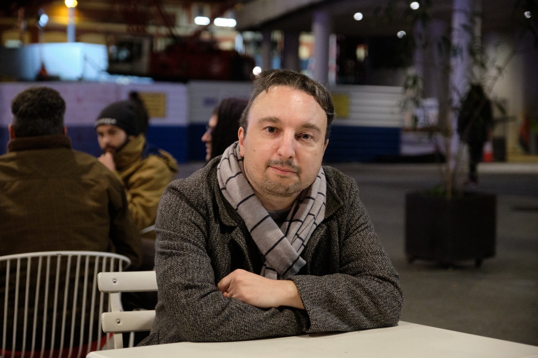 Xavier Peytibi, en Euskadi. 