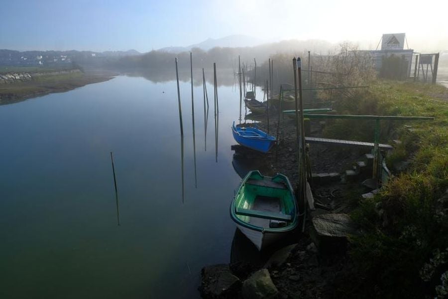 Fotos: Gipuzkoa amanece bajo la niebla