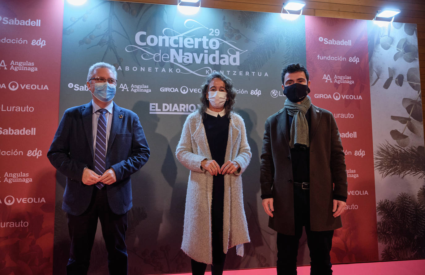 José Ignacio Asensio, Marisol Garmendia y Harkaitz Millán.