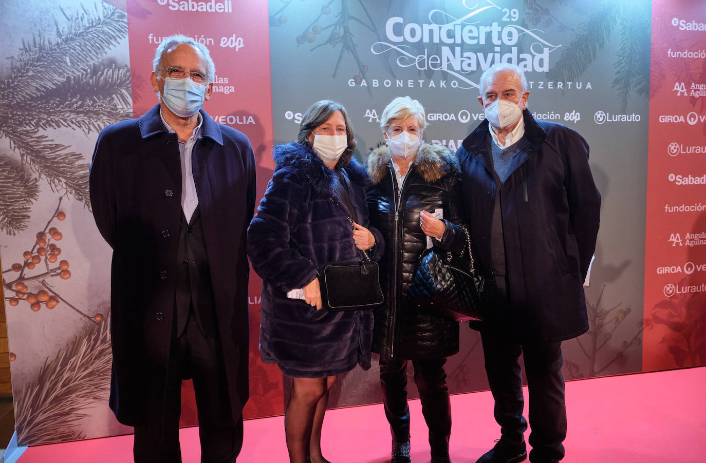 Daniel Zulaika, Contxi Arrizabalaga, Vicenta Mendiz y Javier Alberdi.