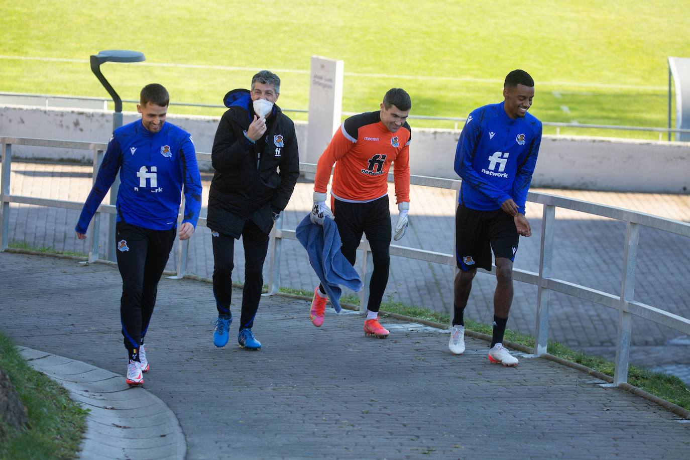 Fotos: Las imágenes del entrenamiento de la Real Sociedad