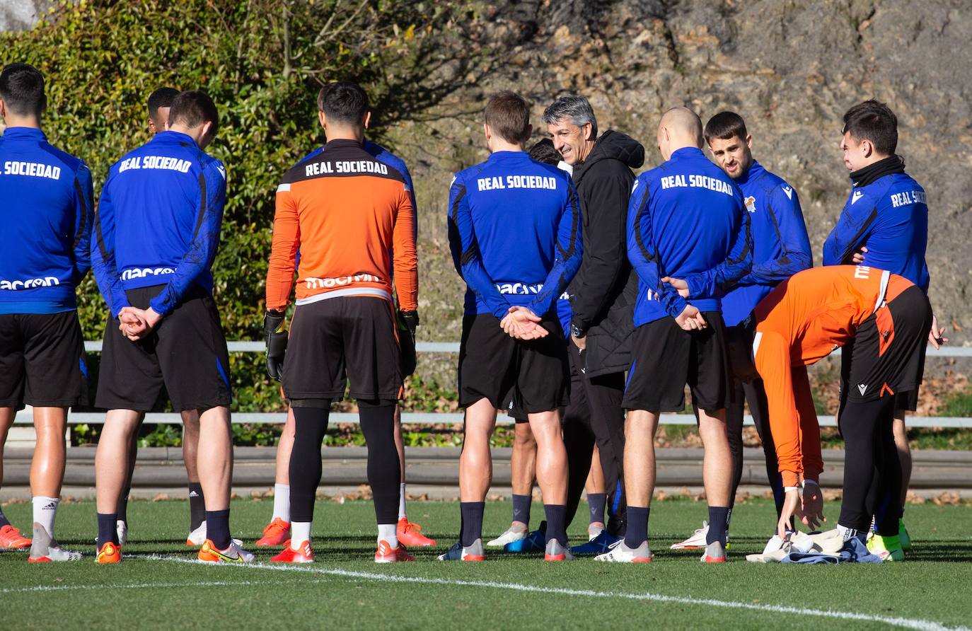 Fotos: Las imágenes del entrenamiento de la Real Sociedad