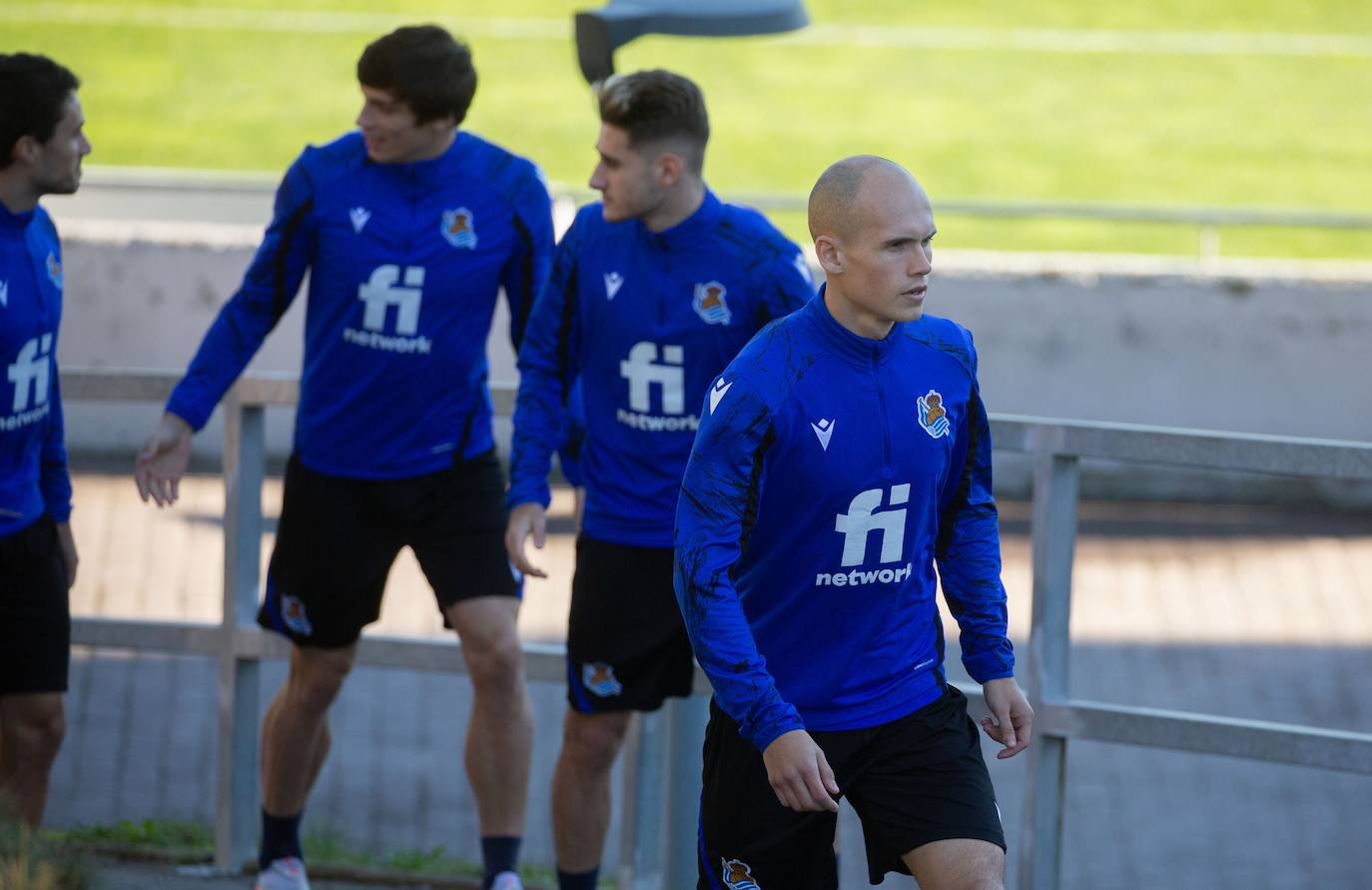 Fotos: Las imágenes del entrenamiento de la Real Sociedad