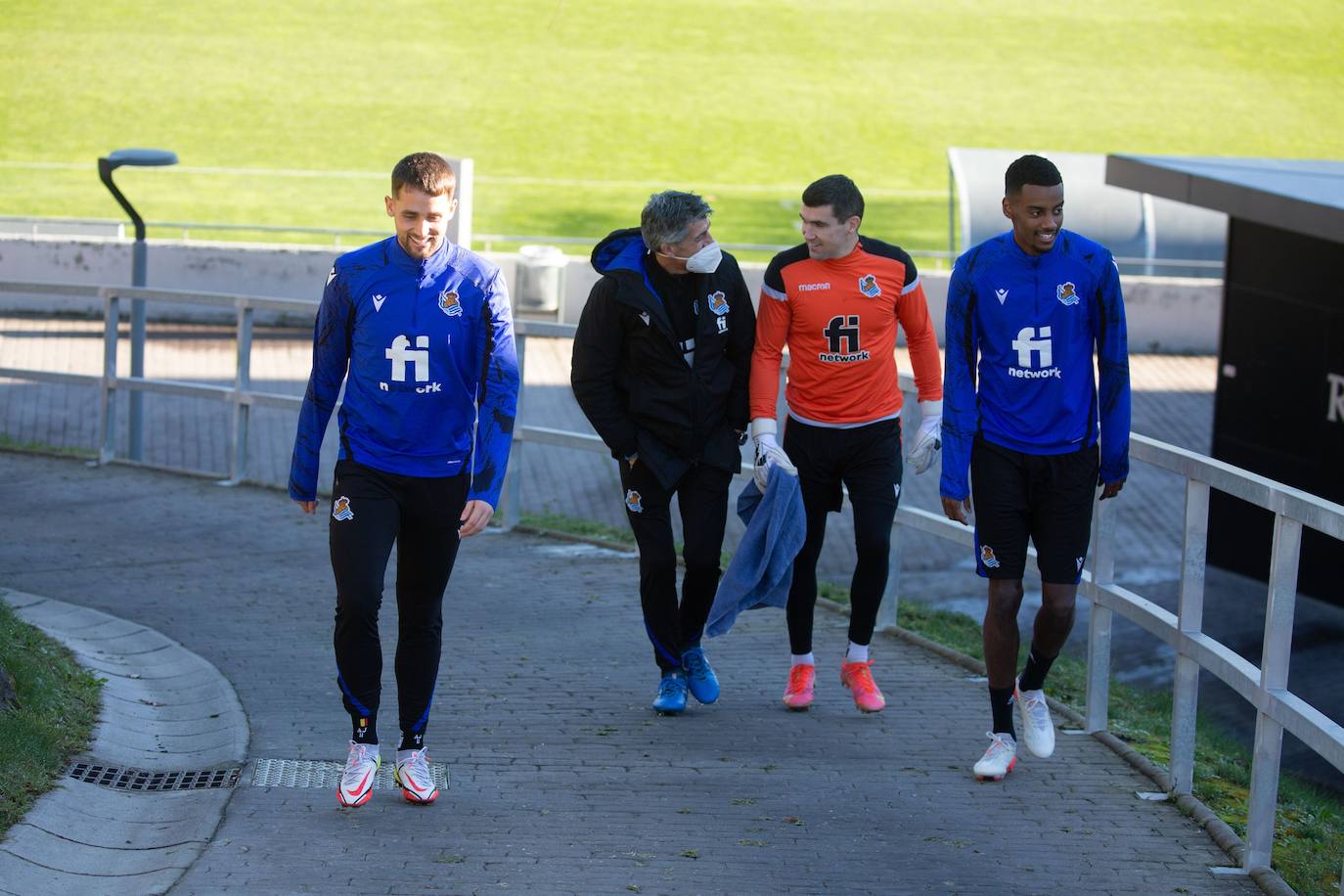 Fotos: Las imágenes del entrenamiento de la Real Sociedad