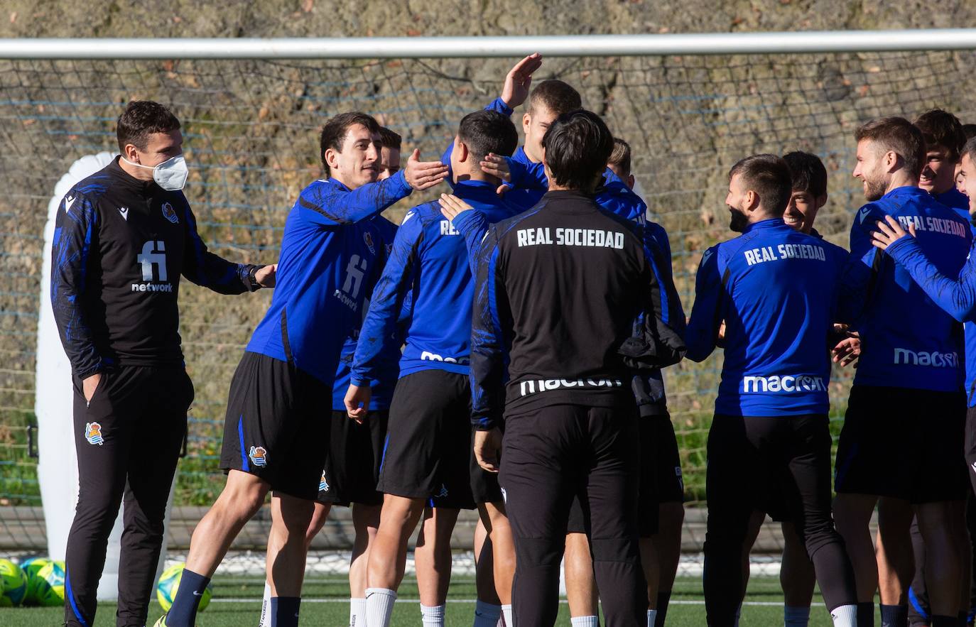 Fotos: Las imágenes del entrenamiento de la Real Sociedad