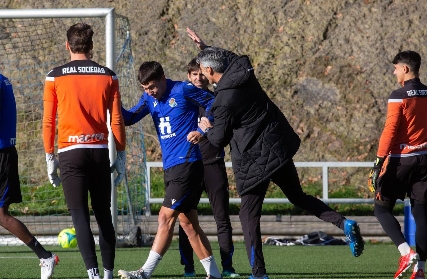 Fotos: Las imágenes del entrenamiento de la Real Sociedad