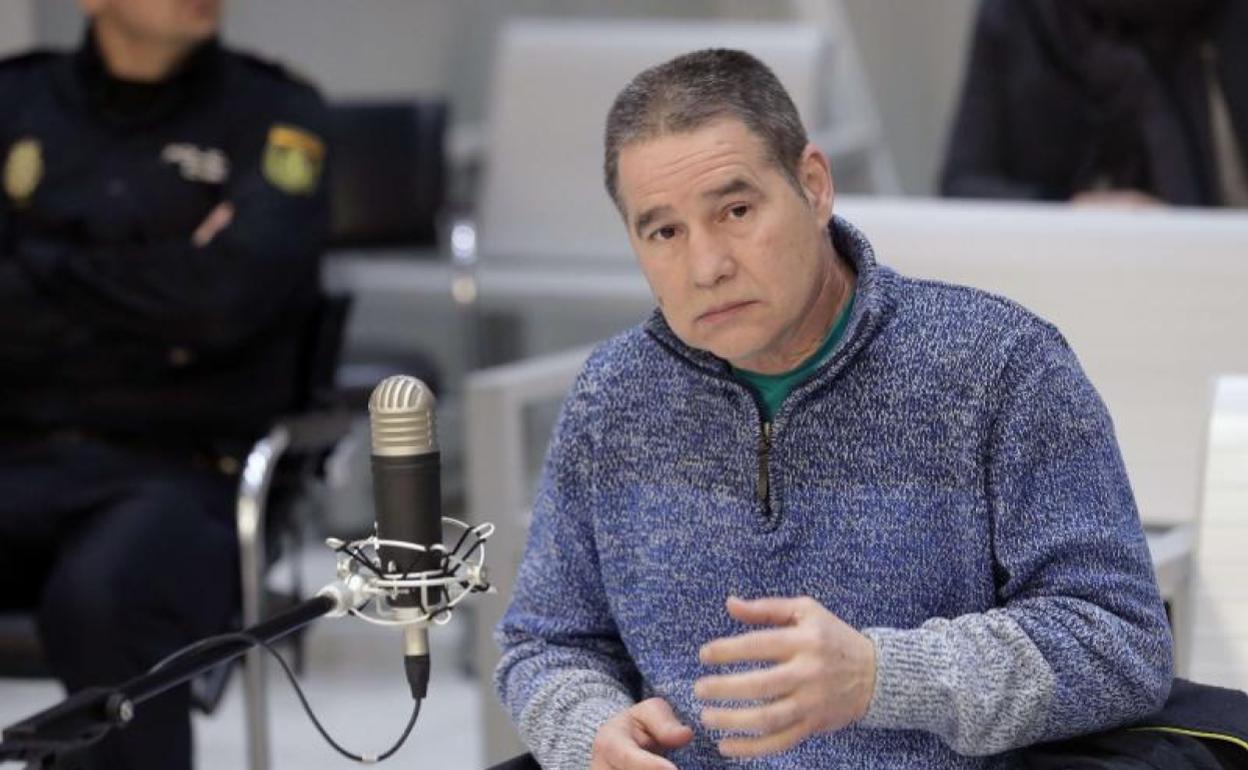 Antton Troitiño, en el juicio de la Audiencia Nacional al que se enfrentó en 2018.