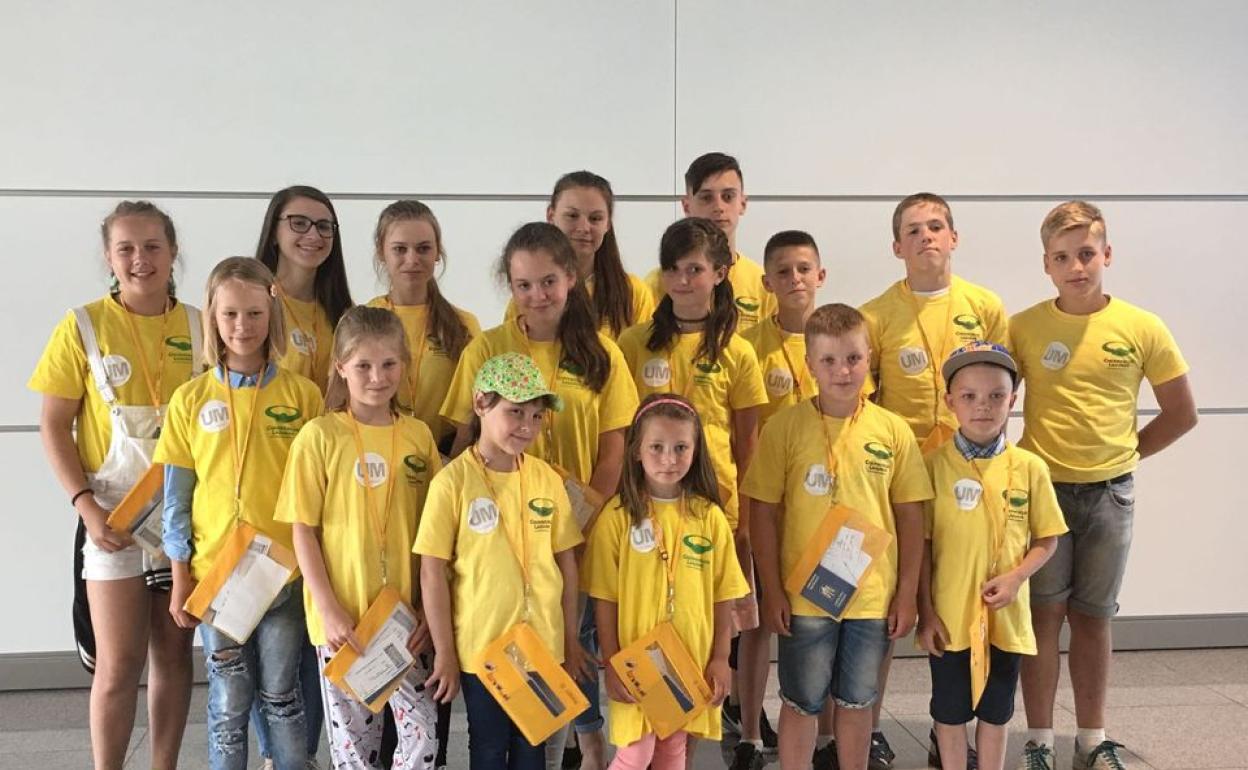 Los niños de Chernobil vuelve a Gipuzkoa tras dos años de espera por el Covid