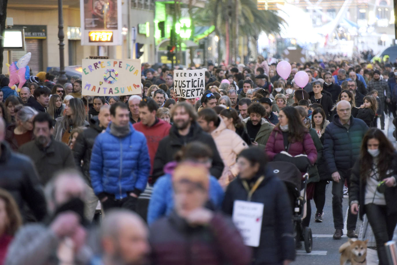 Fotos: Manifestación en contra del pasaporte sanitario