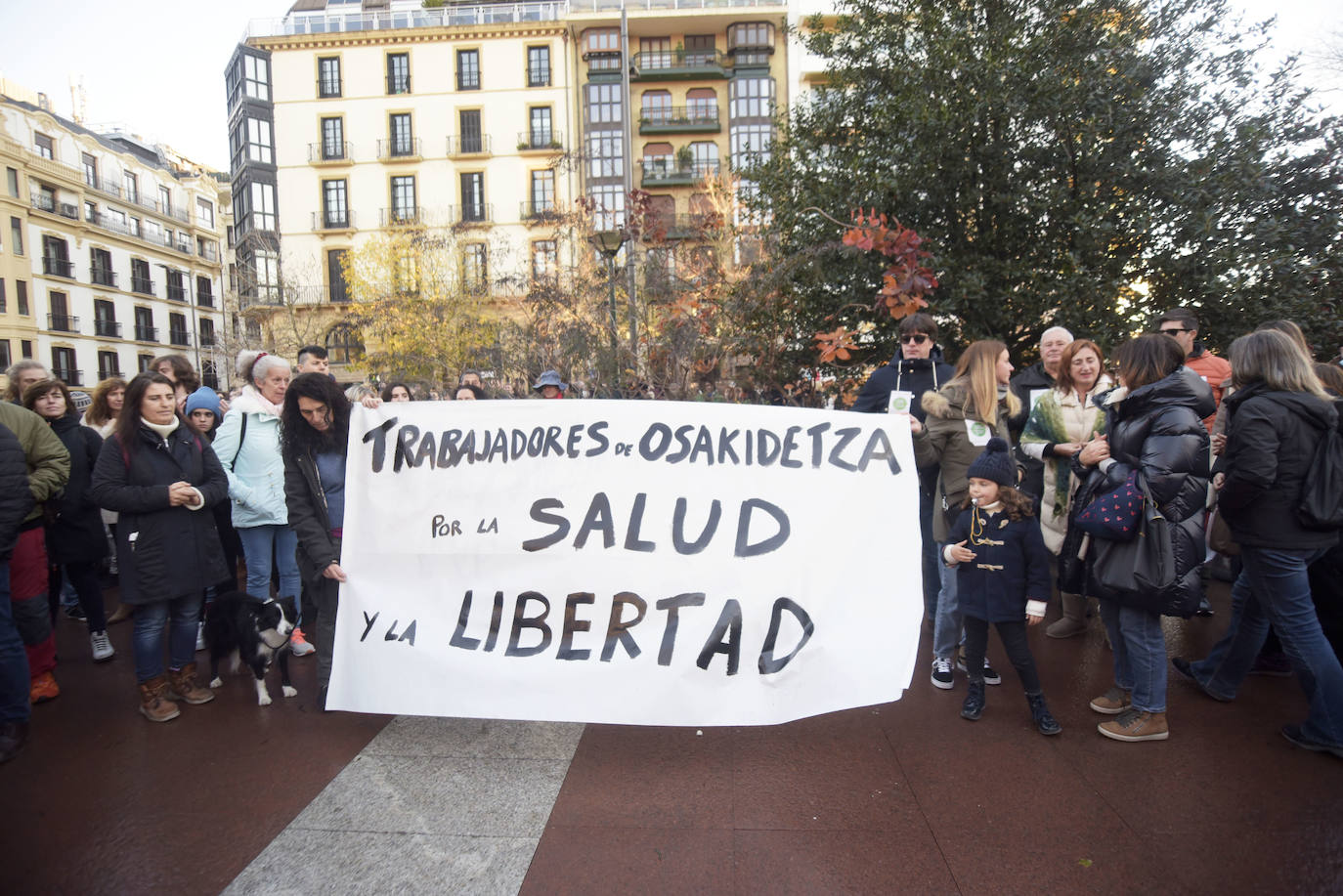 Fotos: Manifestación en contra del pasaporte sanitario