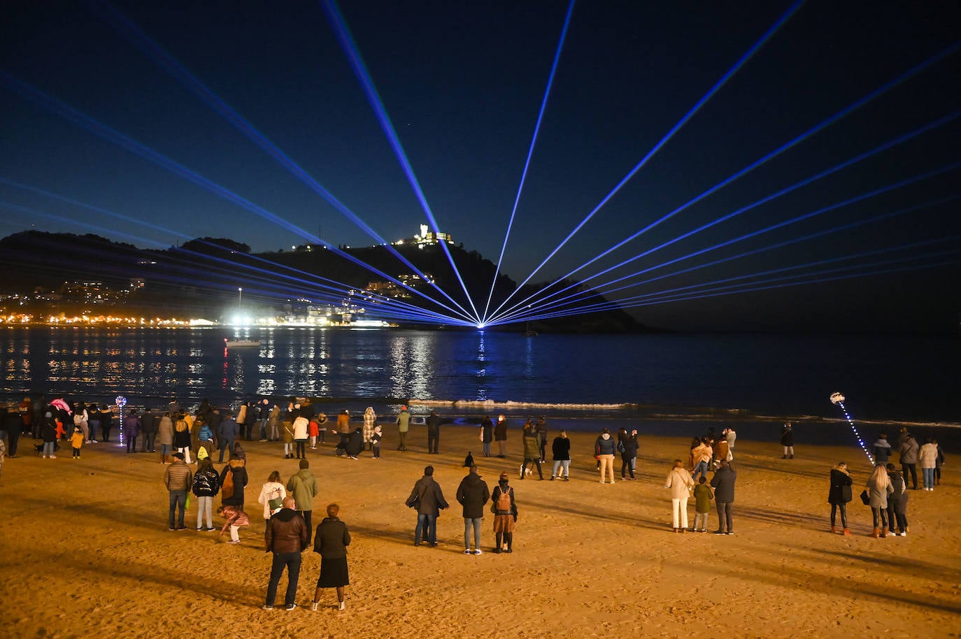 Fotos: La Concha se ilumina como nunca