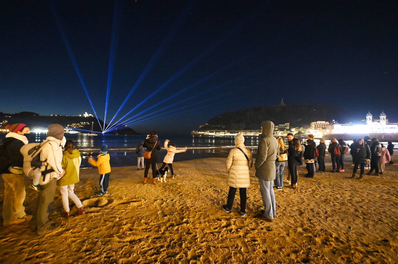 Fotos: La Concha se ilumina como nunca