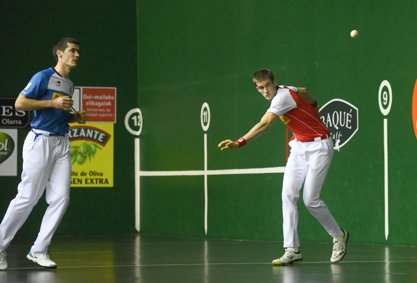 Fotos: Irribarria y Rezusta, nuevos líderes tras imponerse a Jaka y Mariezkurrena en Tolosa