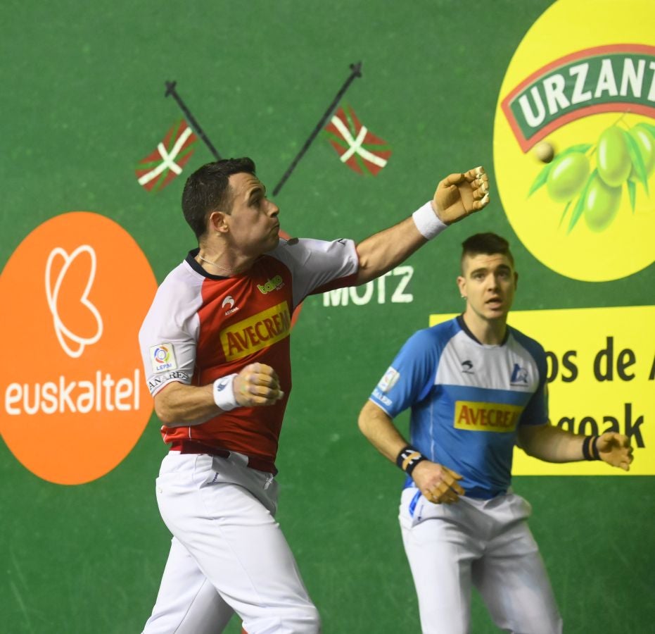 Fotos: Irribarria y Rezusta, nuevos líderes tras imponerse a Jaka y Mariezkurrena en Tolosa