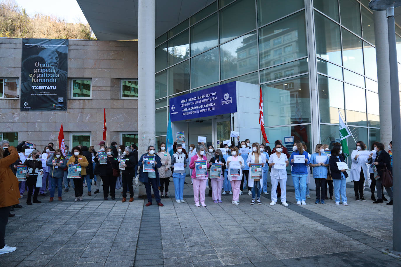 Fotos: Protesta en la Atención Primaria