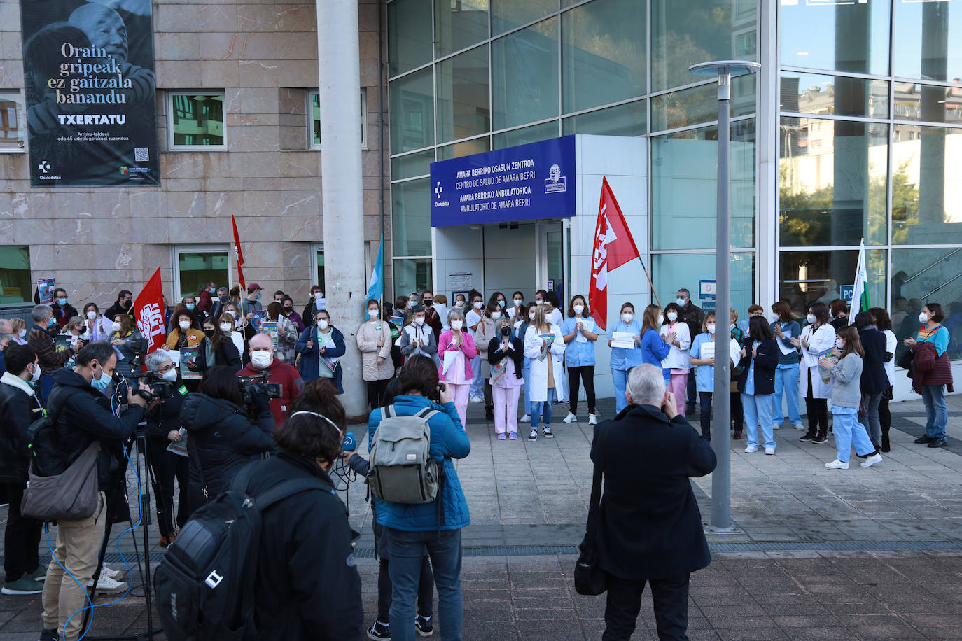 Fotos: Protesta en la Atención Primaria