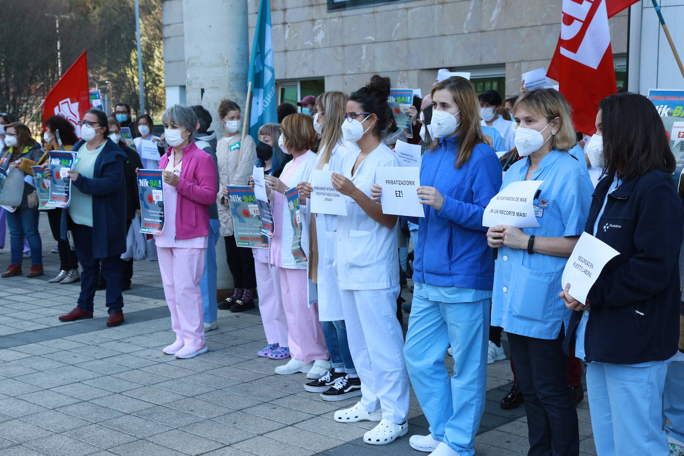 Fotos: Protesta en la Atención Primaria
