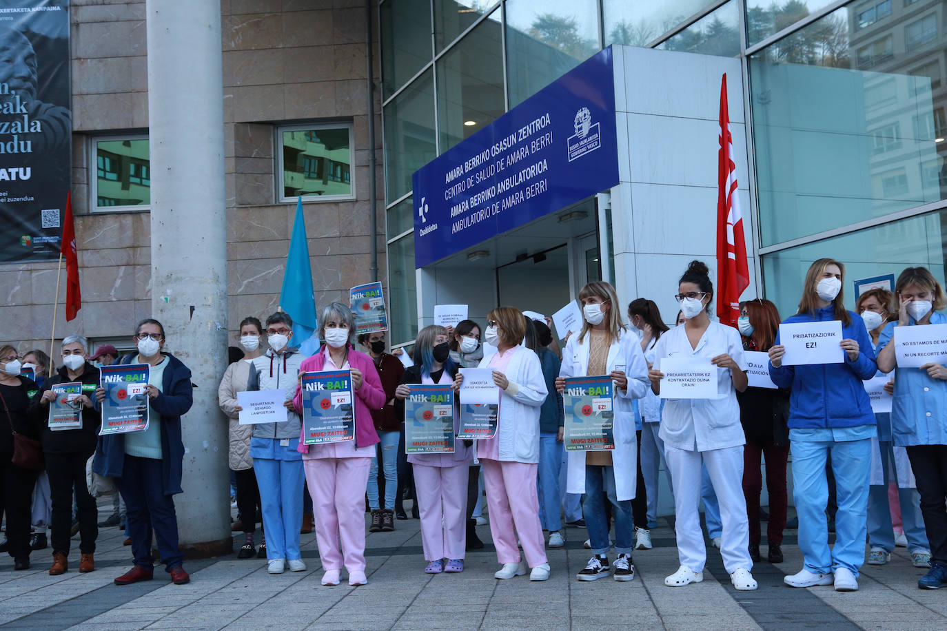Fotos: Protesta en la Atención Primaria