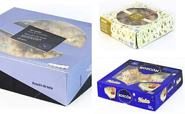 Los roscos de El Corte Inglés, Eroski y Lidl
