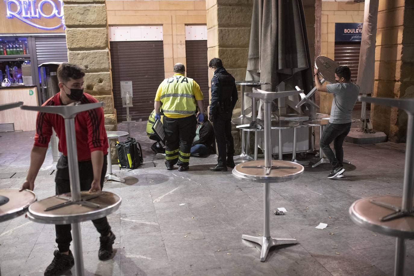 Fotos: Fin de Año en la calles de Gipuzkoa