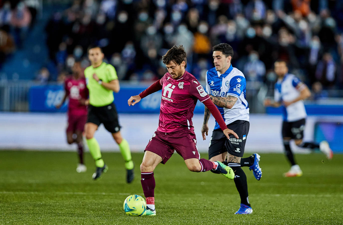 Fotos: Las imágenes del Alavés-Real Sociedad