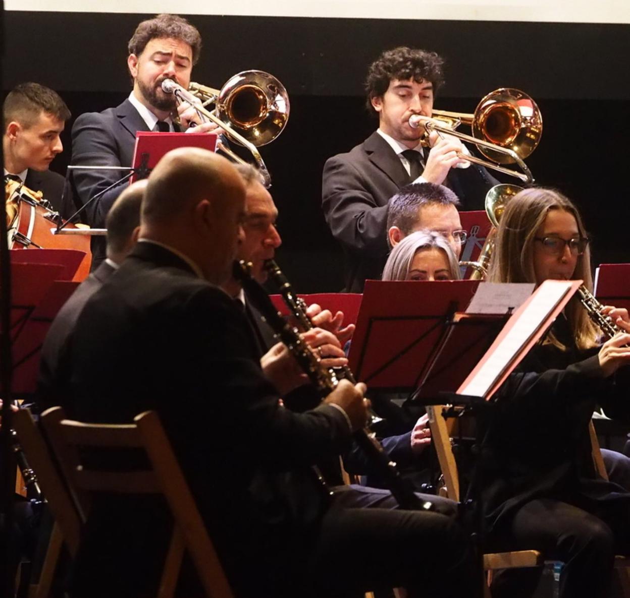 Concierto del día de Santa Cecilia en el Herriko Antzokia. 