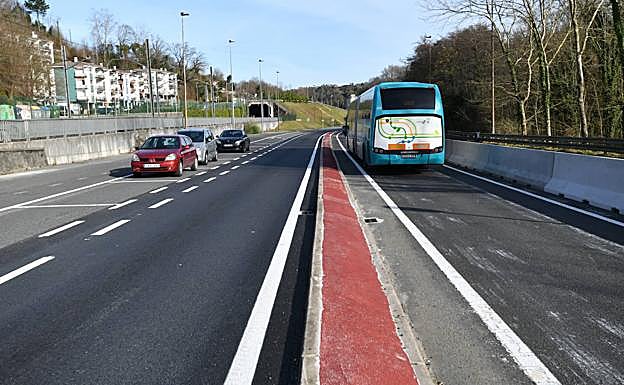 Imagen principal - Así ha quedado la zona de Añorga. 