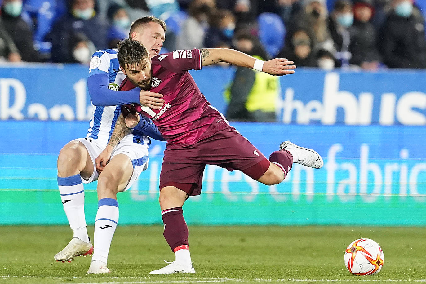 Fotos: Las mejores imágenes del Leganés-Real Sociedad de Copa del Rey