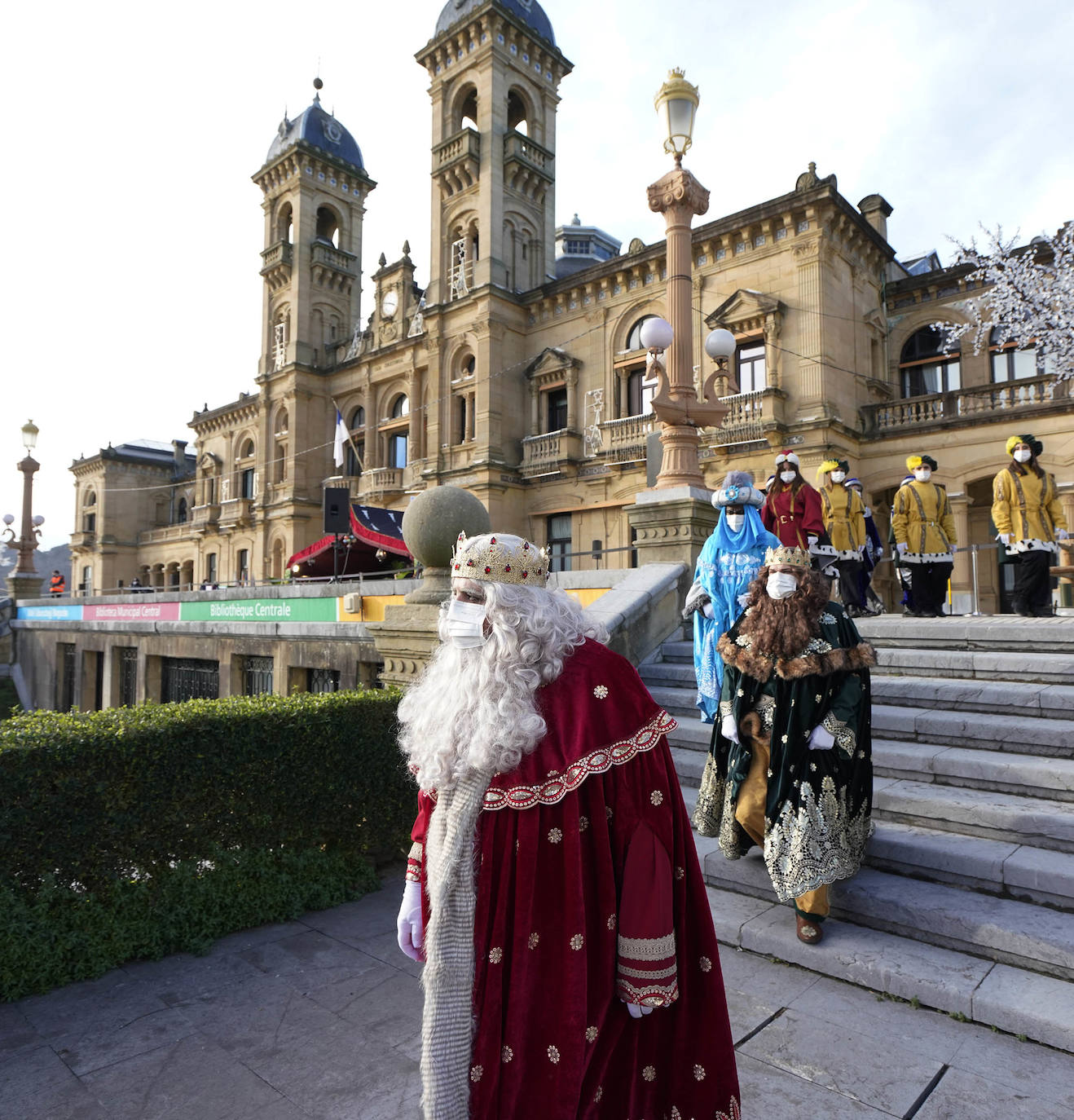 Fotos: El paso de los Reyes Magos por San Sebastián