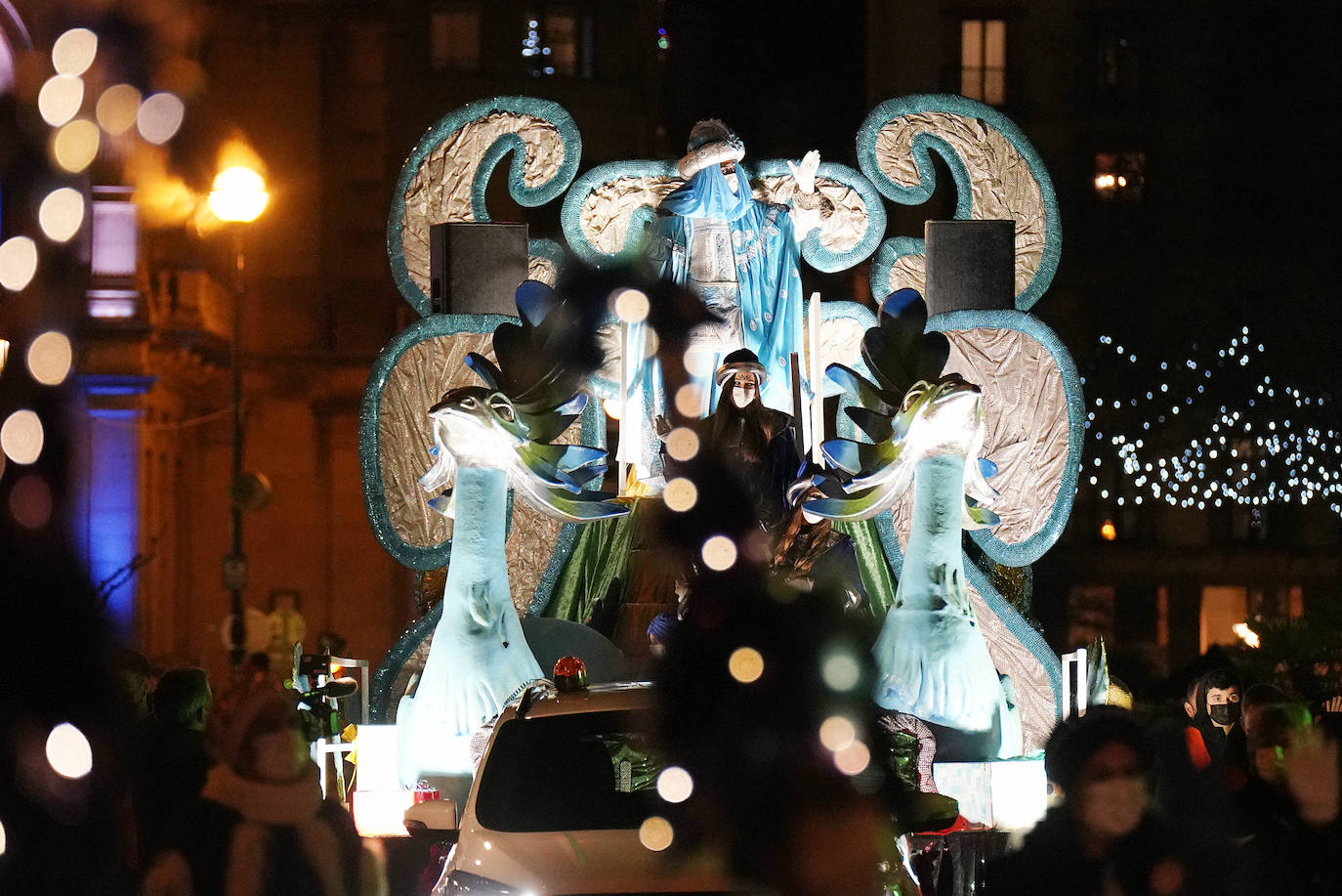 Fotos: El paso de los Reyes Magos por San Sebastián